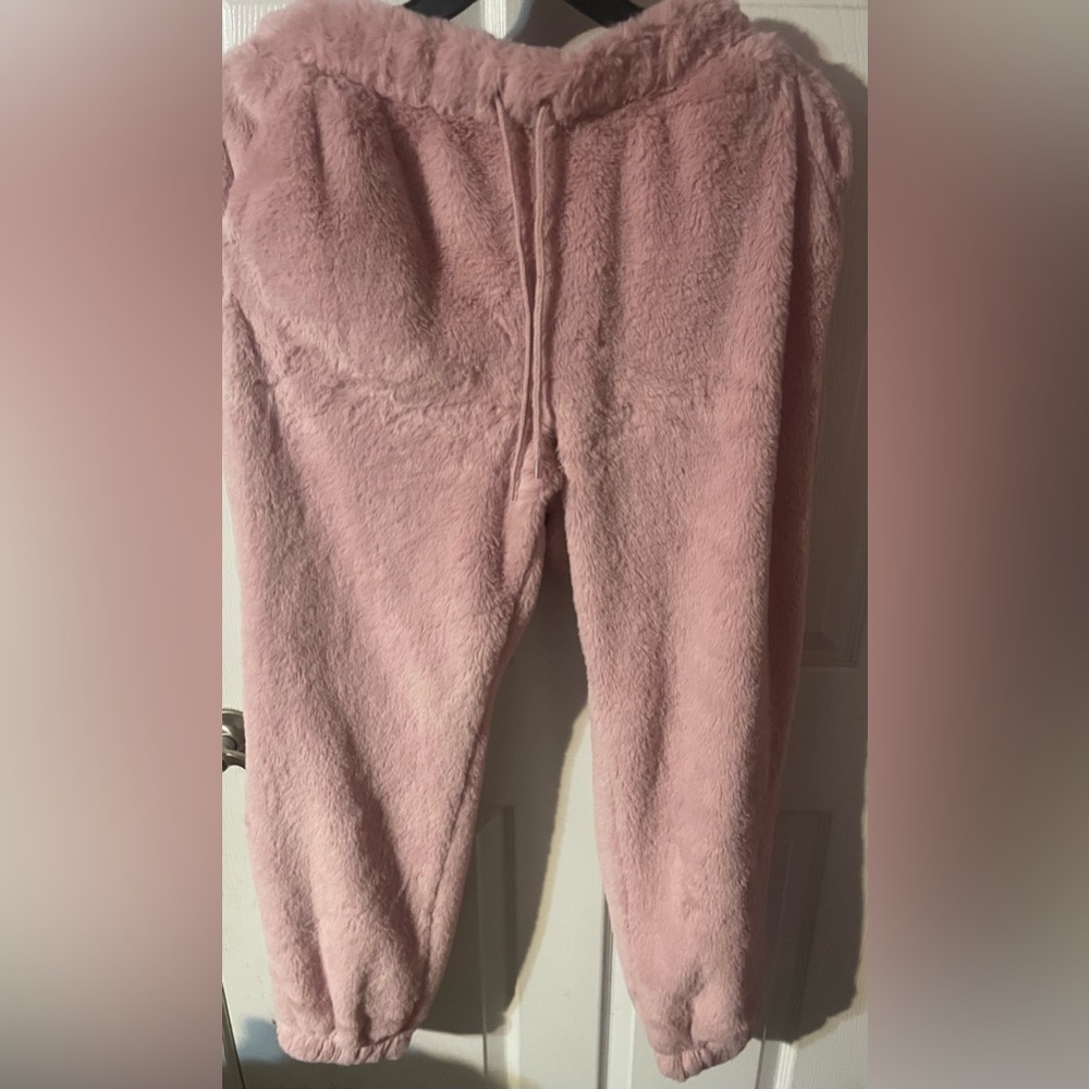 No Boundaries Cozy Pink Fleece Women’s‎ Bottoms! NWOT! Size Large 12-14